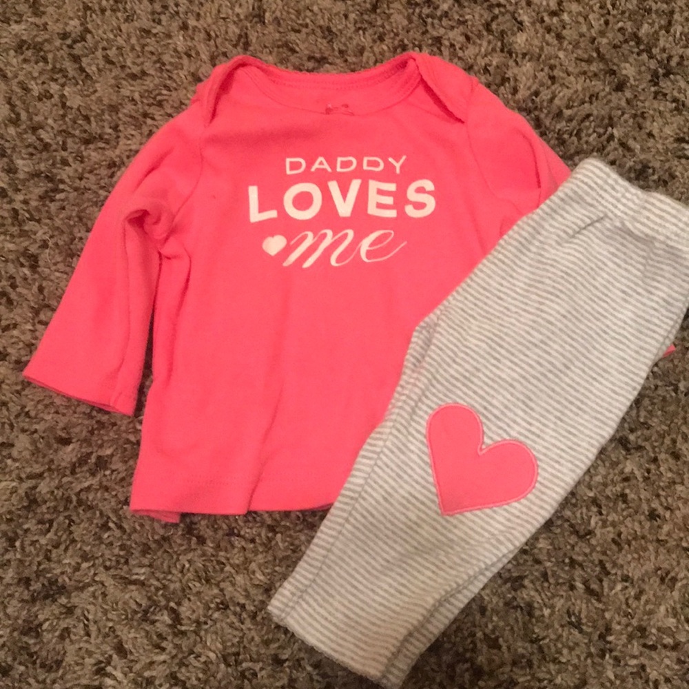 Carter’s daddy loves me set